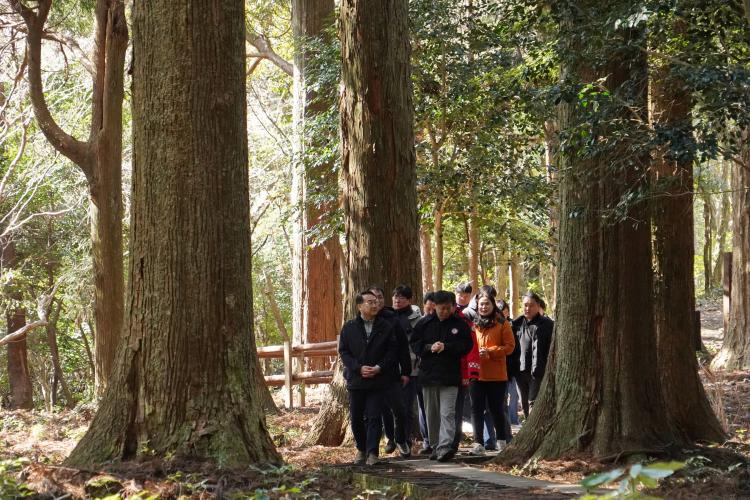 김인호 산림청장, “국립산림과학원 한남사려니오름숲 찾아 산림경영 현장 점검”