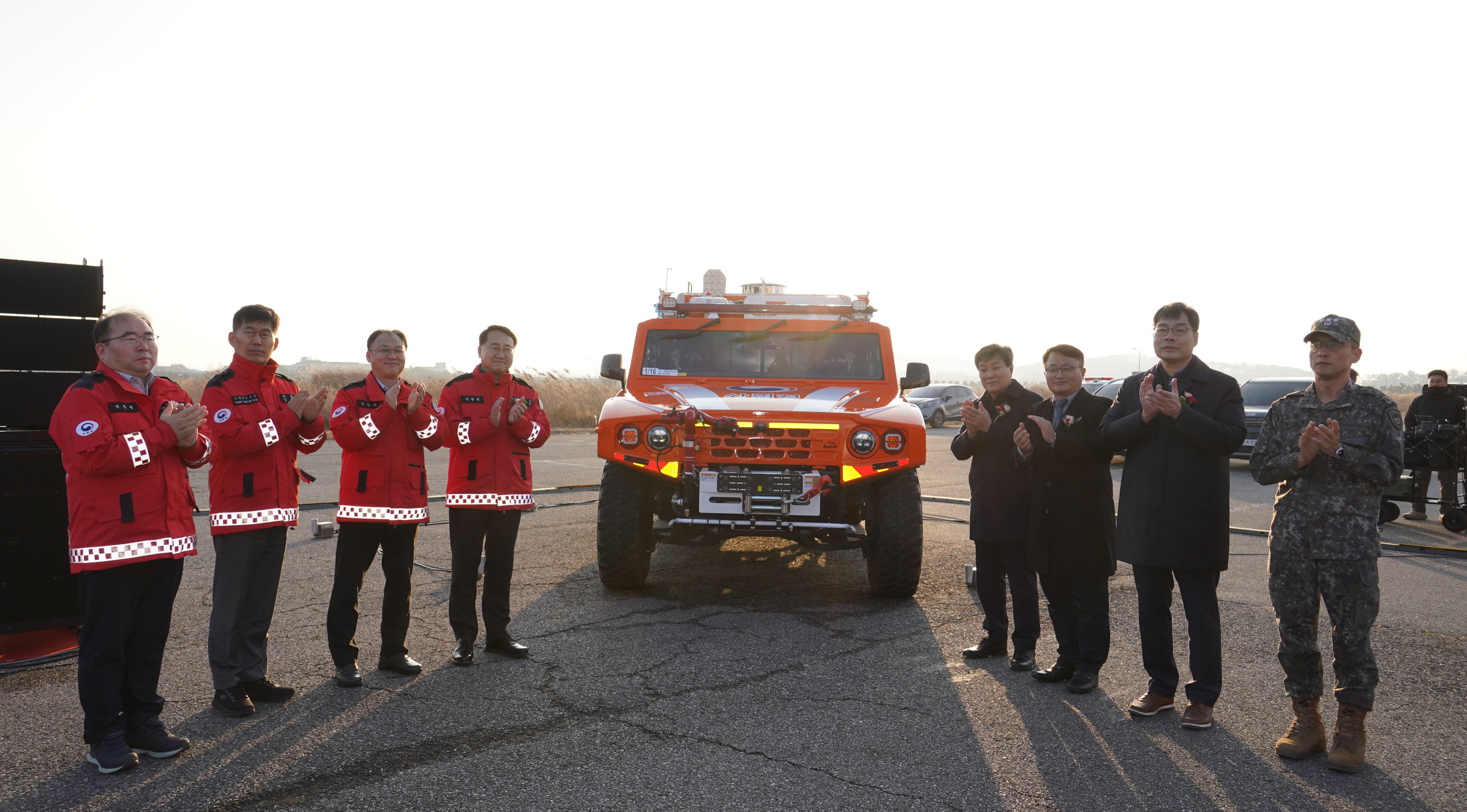 산림청, 다목적 산불진화차량 64대 신규 도입