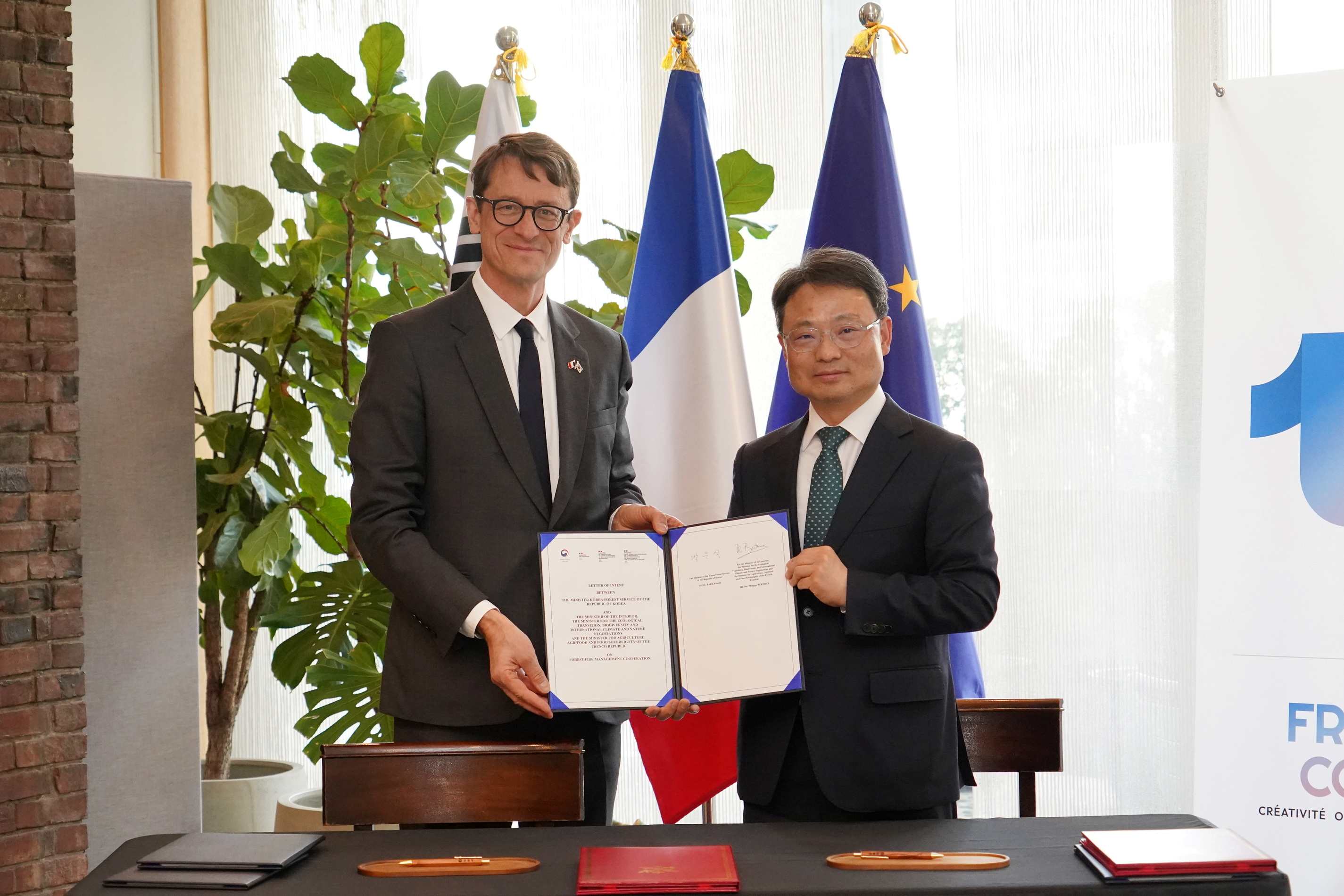 산림청, 한-프 정상회담 성과로 프랑스와 글로벌 산불위기 극복 맞손