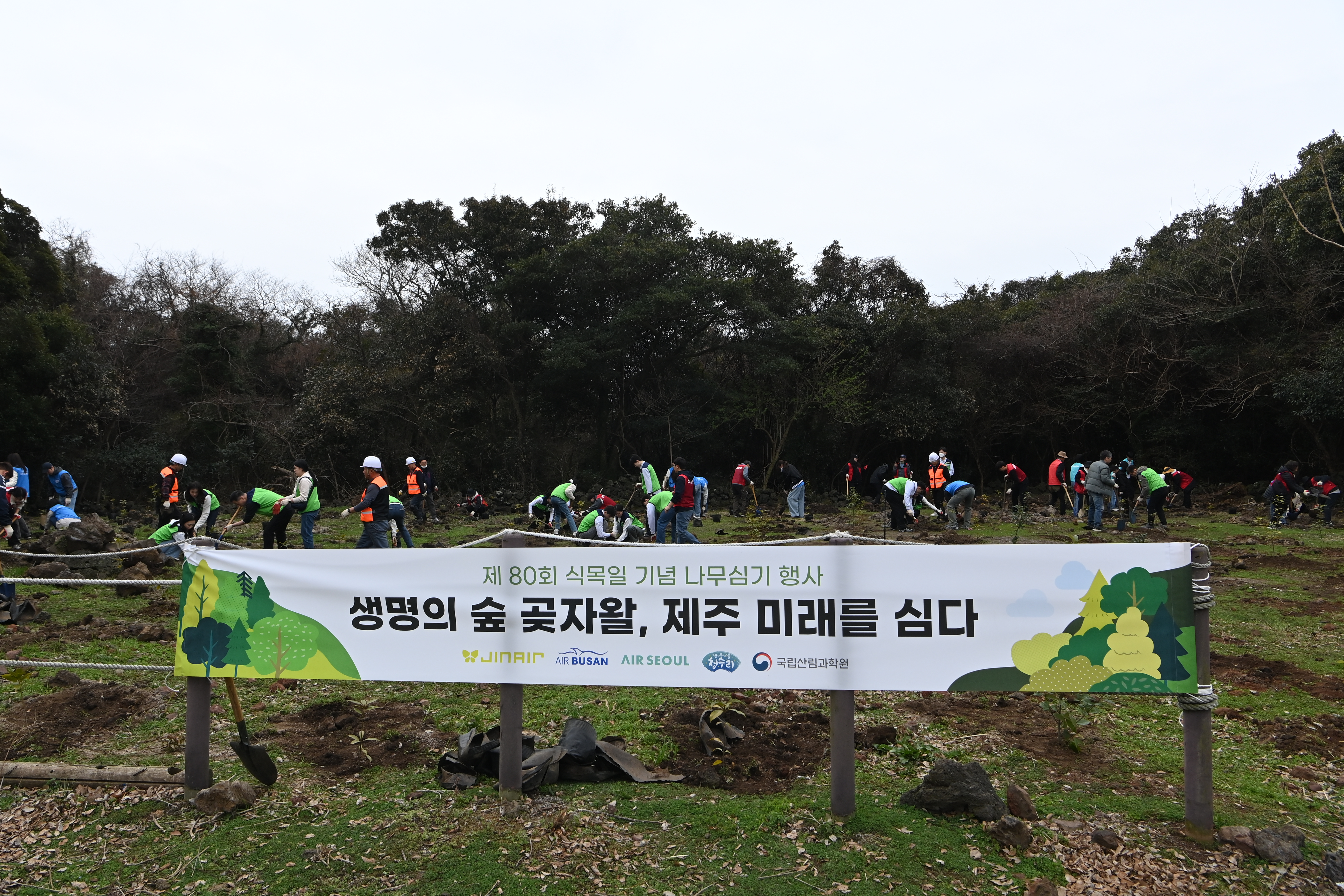 푸른 숲을 위한 첫걸음, 생명의 숲 곶자왈에 제주 미래를 심다! 이미지2